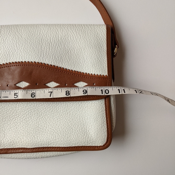Giani Bernini Brown and White Purse - Picture 6 of 7
